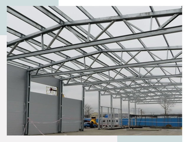 Строительство складов в Тихорецк от 618 руб. за м²