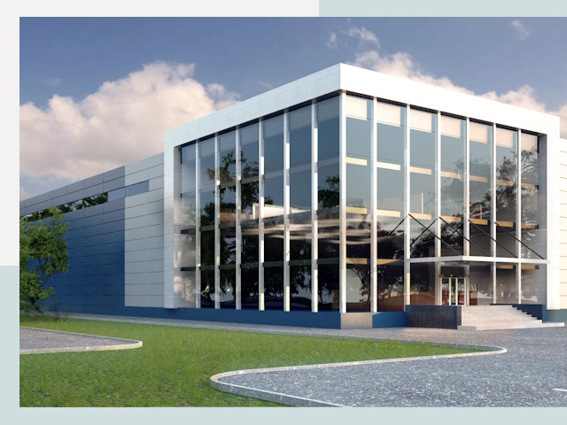 Торговые здания в Тихорецке