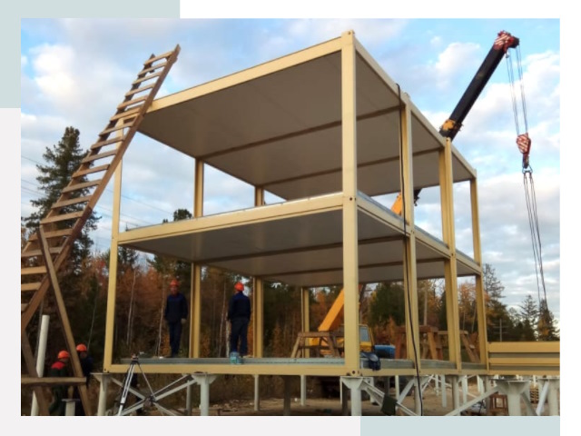 Строительство модульных здания Тихорецк