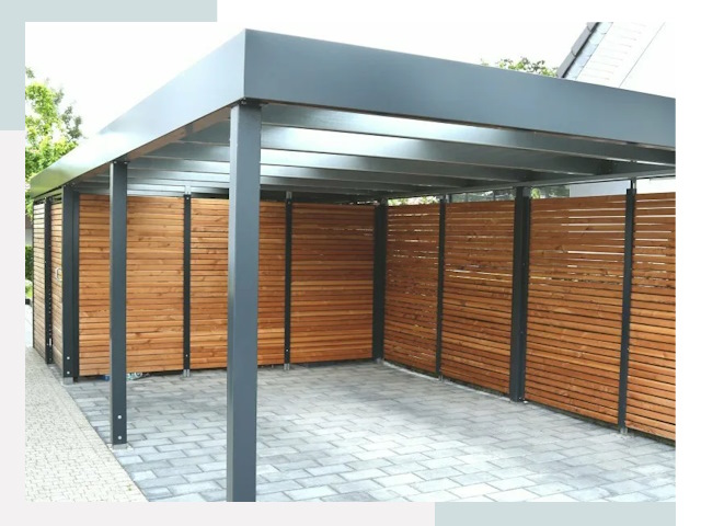 Навесы для парковки в Тихорецке