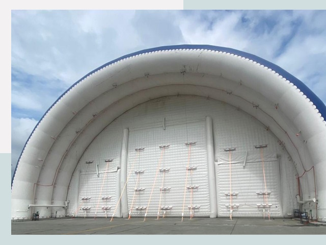 Пневмокаркасные ангары от СтальСтрой-Тхр по цене от 618 руб.