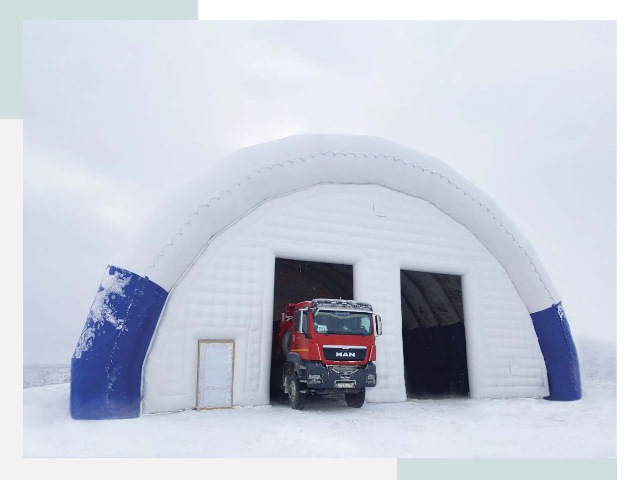 Мобильные ангары в Тихорецке