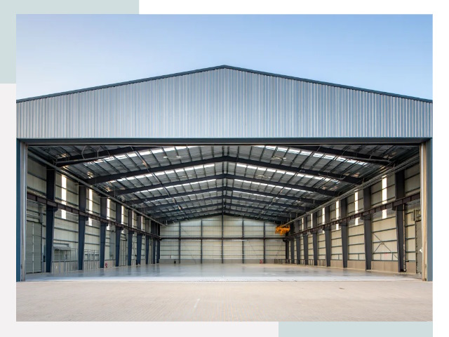 Большие ангары в Тихорецке