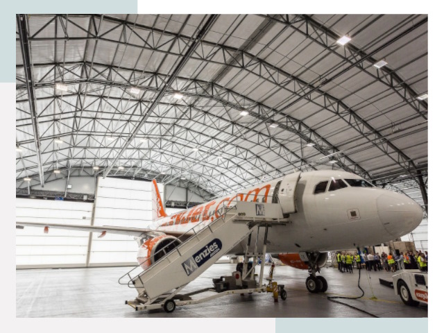 Авиационные ангары в Тихорецке