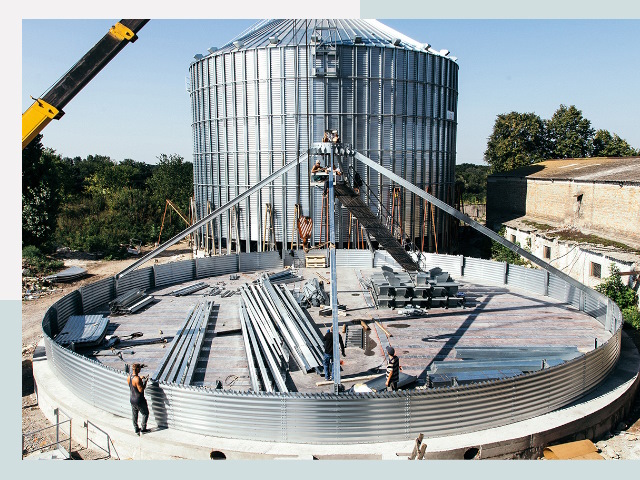 Силосы для зерна в Тихорецк от 618 руб. - Надёжное хранение