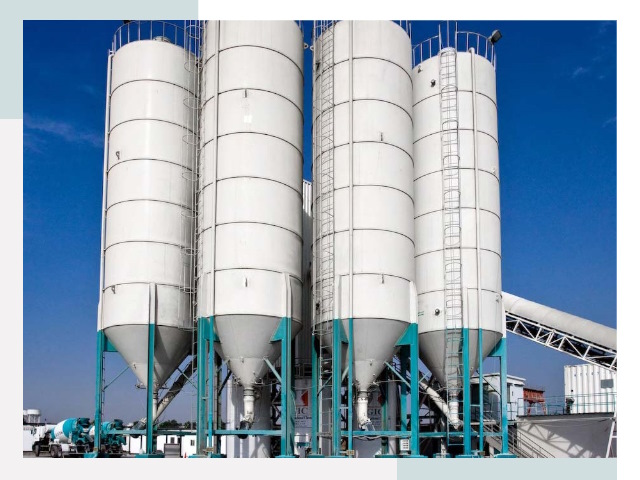 Строительство цементных силосов в Тихорецке