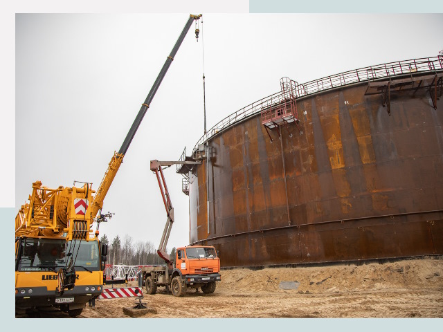 Монтаж резервуаров в Тихорецке от 618 руб. за м³