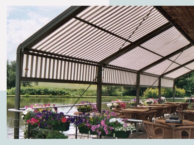 Элегантные навесы для кафе от 618 руб в Тихорецк