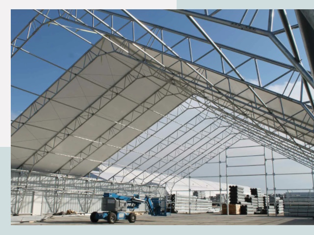 Каркасно-тентовые сооружения от СтальСтрой-Тхр по цене 618 руб.