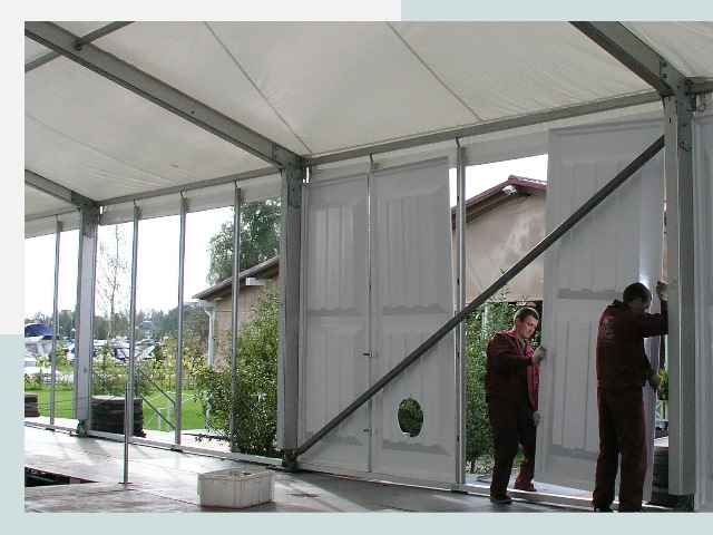 Быстро сборные шатры в Тихорецк от 618 руб. за м²