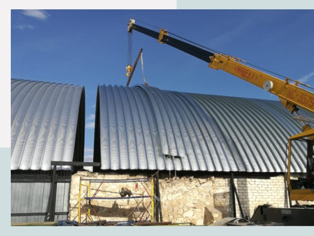 Реконструкция ангаров в Тихорецке от 618 руб.