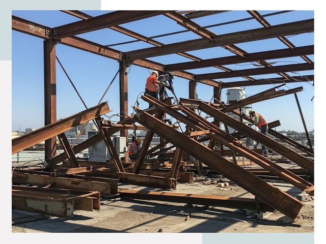 Демонтаж металлоконструкций в Тихорецке от 618 руб.