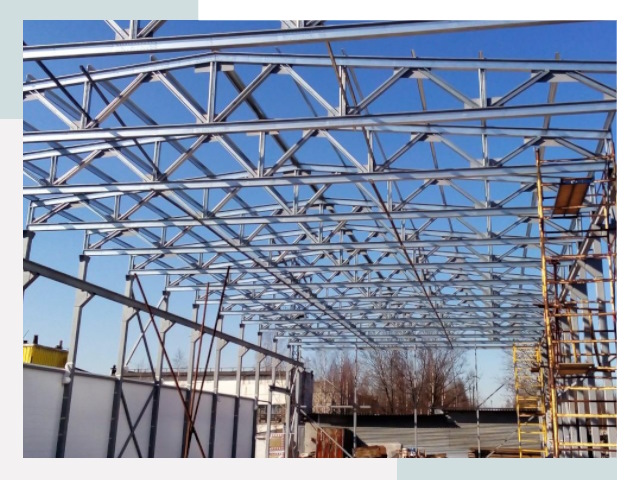 Металлокаркасы для складов в Тихорецке